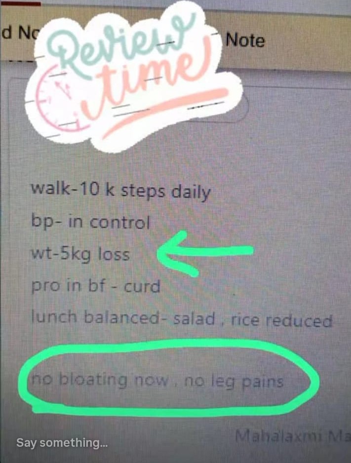 5kg Weight Loss + No Body Pain